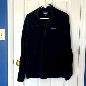 Patagonia Adult Medium Black Quarter Zip